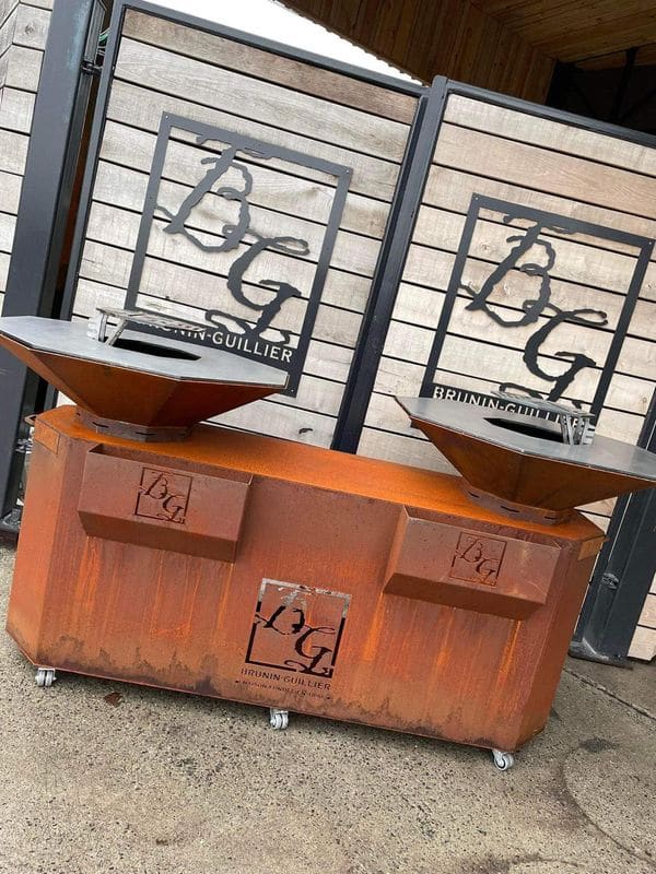 Plancha des vins Brunin - Guillier